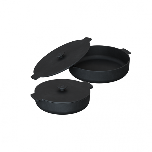 Cast Iron Casserole Set